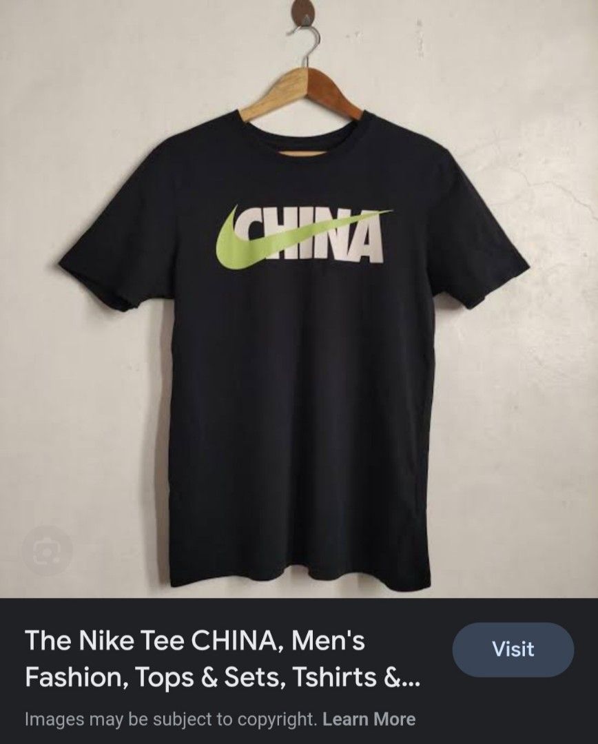 Nike t hotsell shirt china
