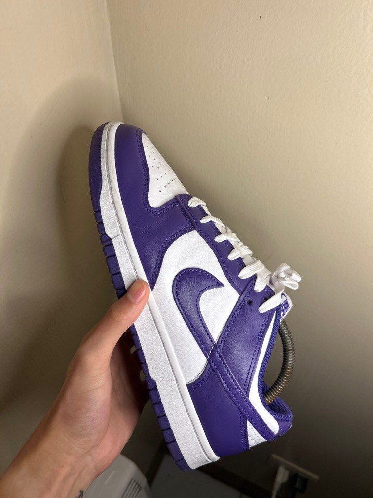 Nike dunks court purple Men #39 s Fashion Footwear Sneakers on Carousell