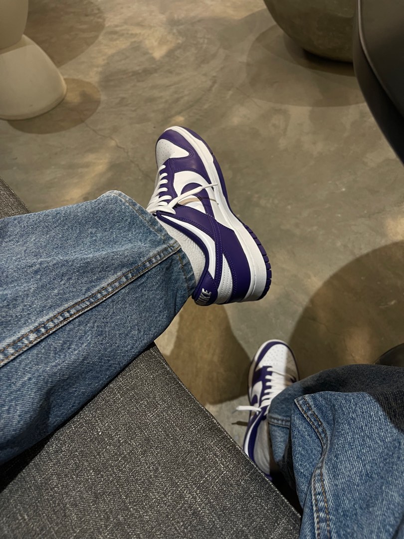 Nike dunks court purple Men #39 s Fashion Footwear Sneakers on Carousell