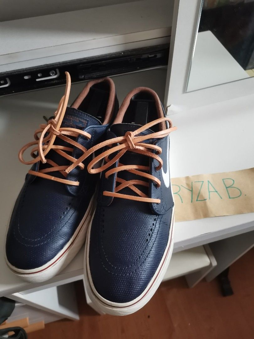 Janoski obsidian discount leather price