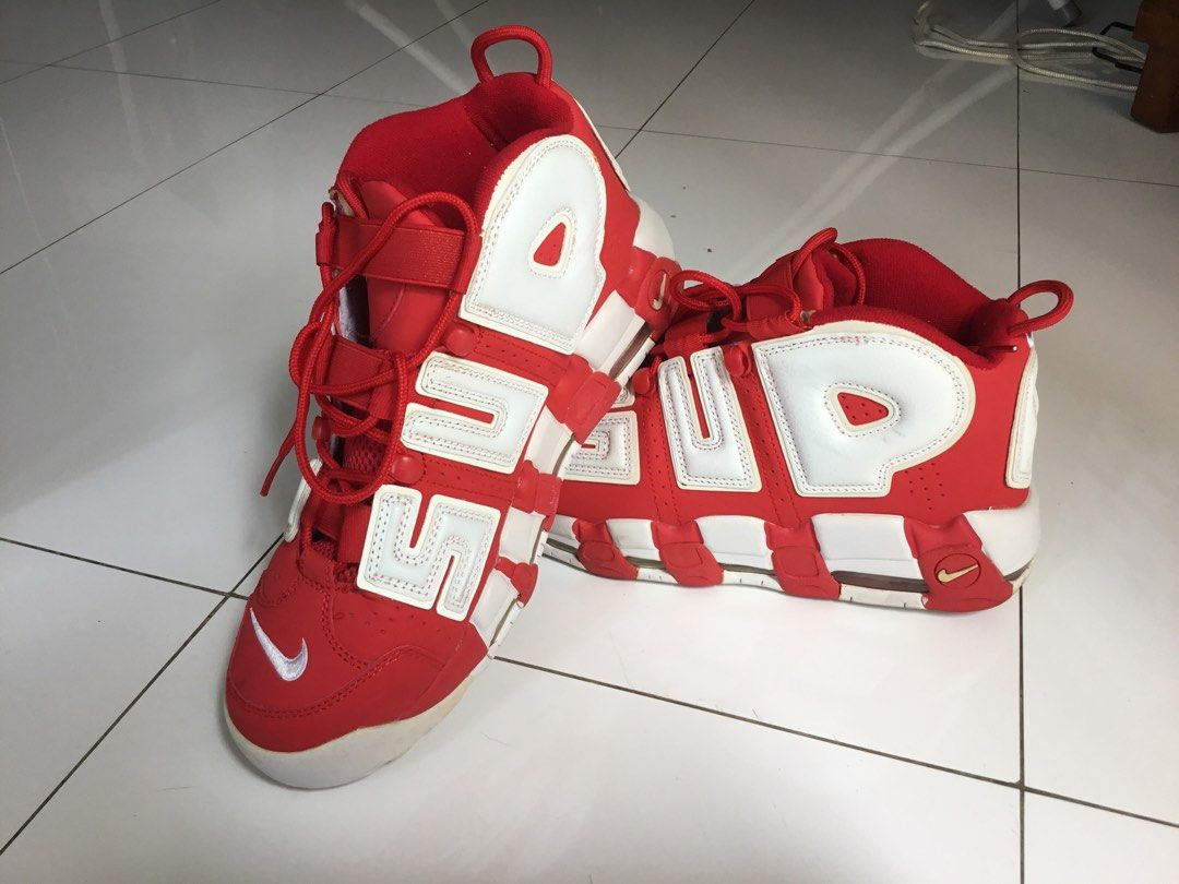 Red supreme clearance uptempo
