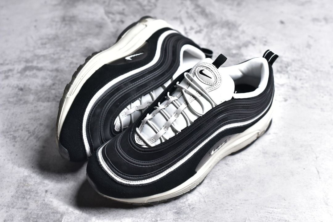 White and black outlet nike air max 97