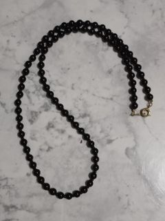 Onyx necklace ,