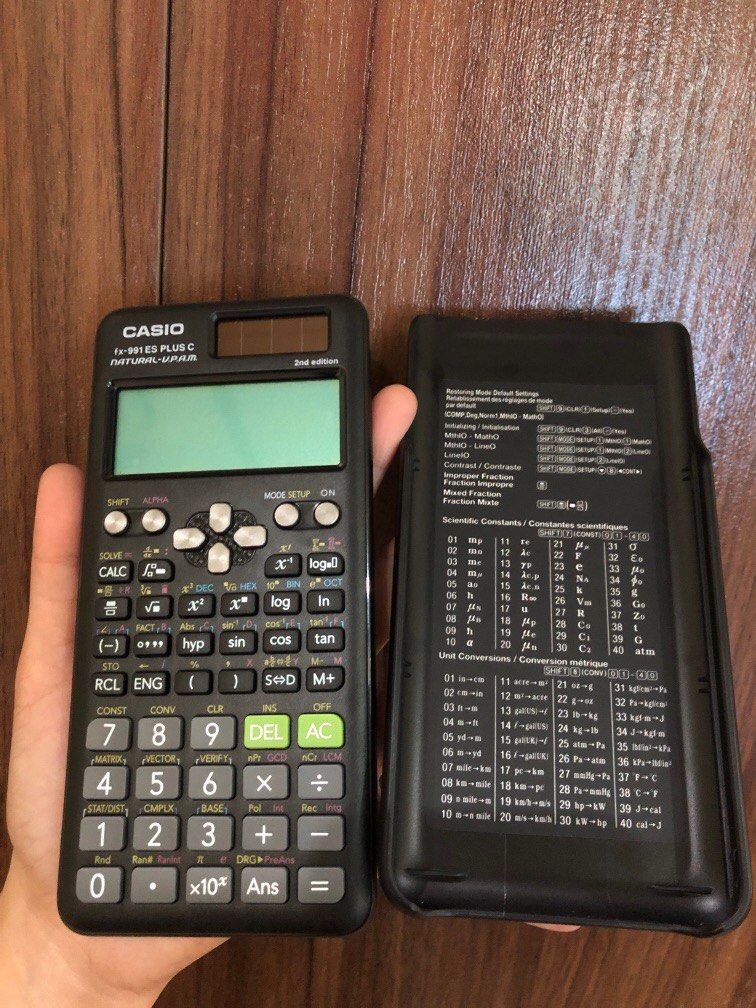 ORIGINAL Casio fx 991 ES plus C Scientific Calculator