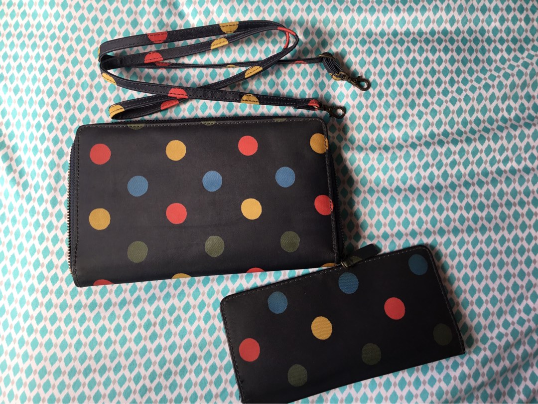Original Cath Kidston Travel Wallet Set, Women's Fashion, Bags