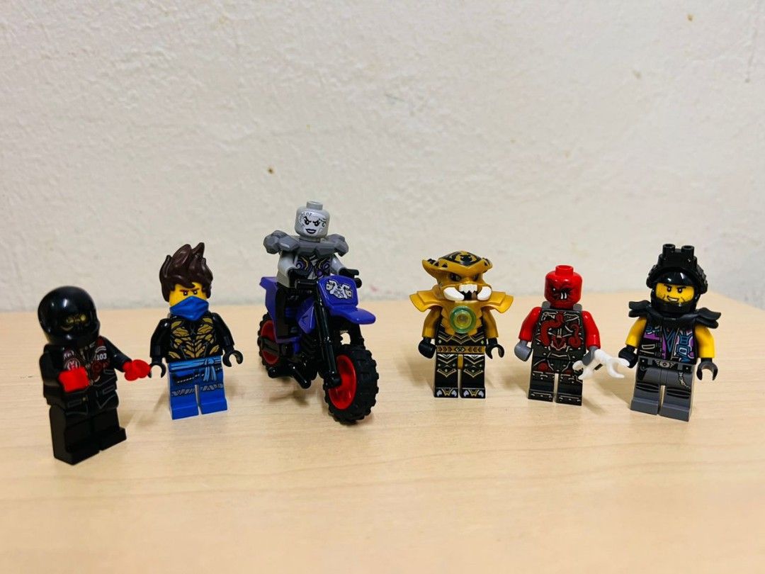 Genuine lego ninjago figures clearance