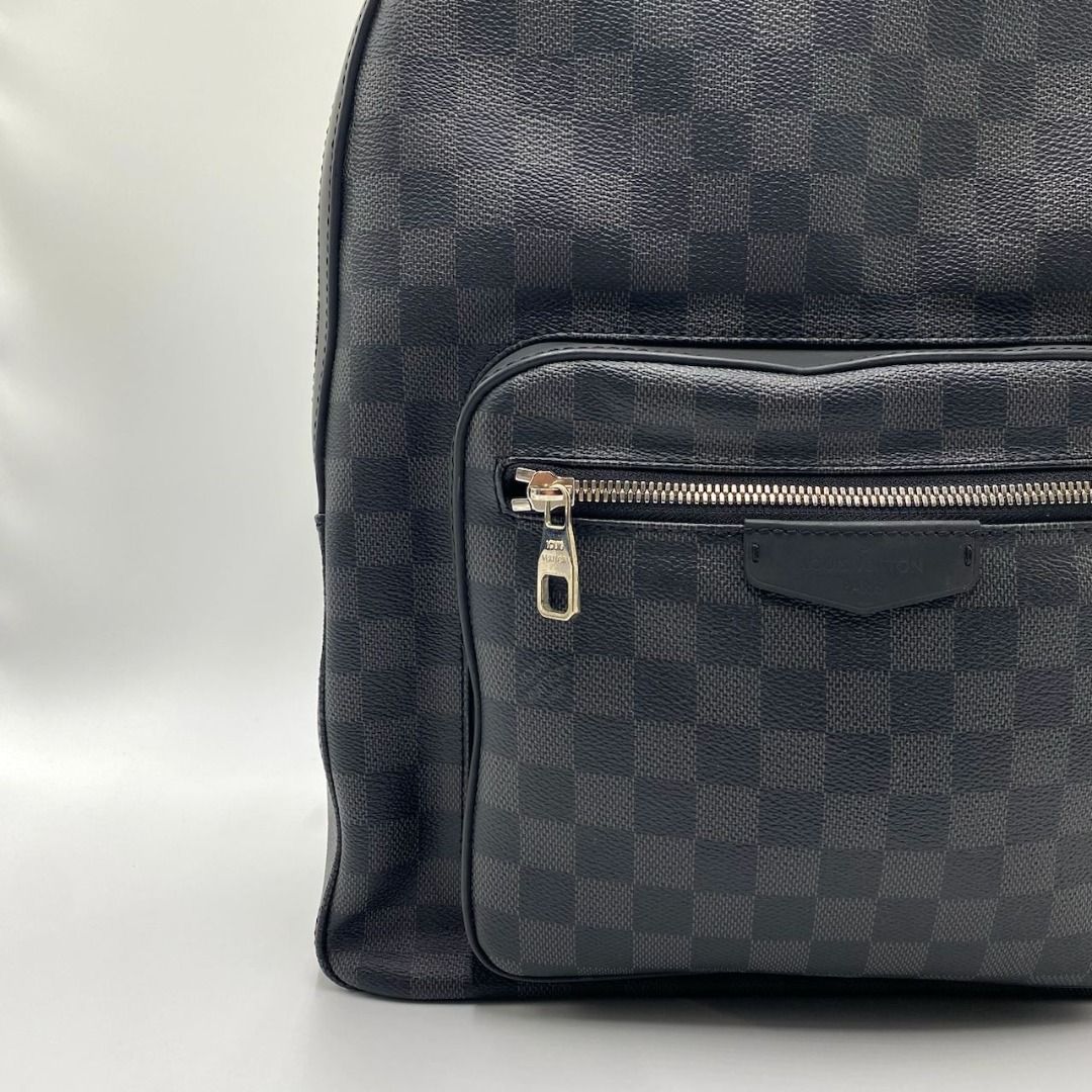 Louis Vuitton Josh Backpack Damier Graphite Giant Blue for Men