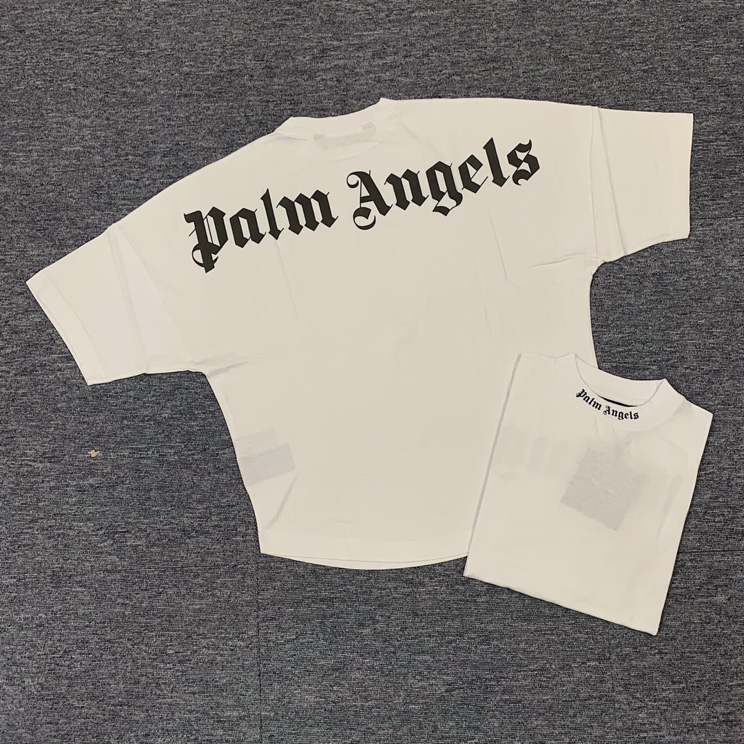 Palm Angels x Vlone t-shirt. Worn once. Perfect - Depop