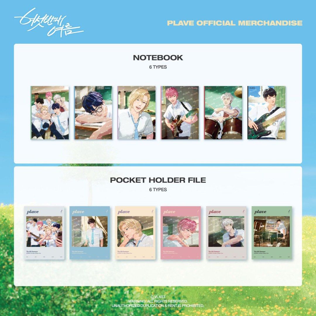 PLAVE 6TH SUMMER MERCHANDISE, Hobbies & Toys, Collectibles
