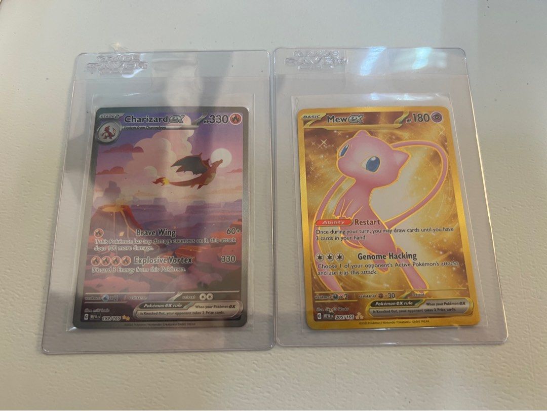 Pokémon cards 151 Blastoise EX , Venusaur ex and golden mew, Video Gaming, Gaming Accessories