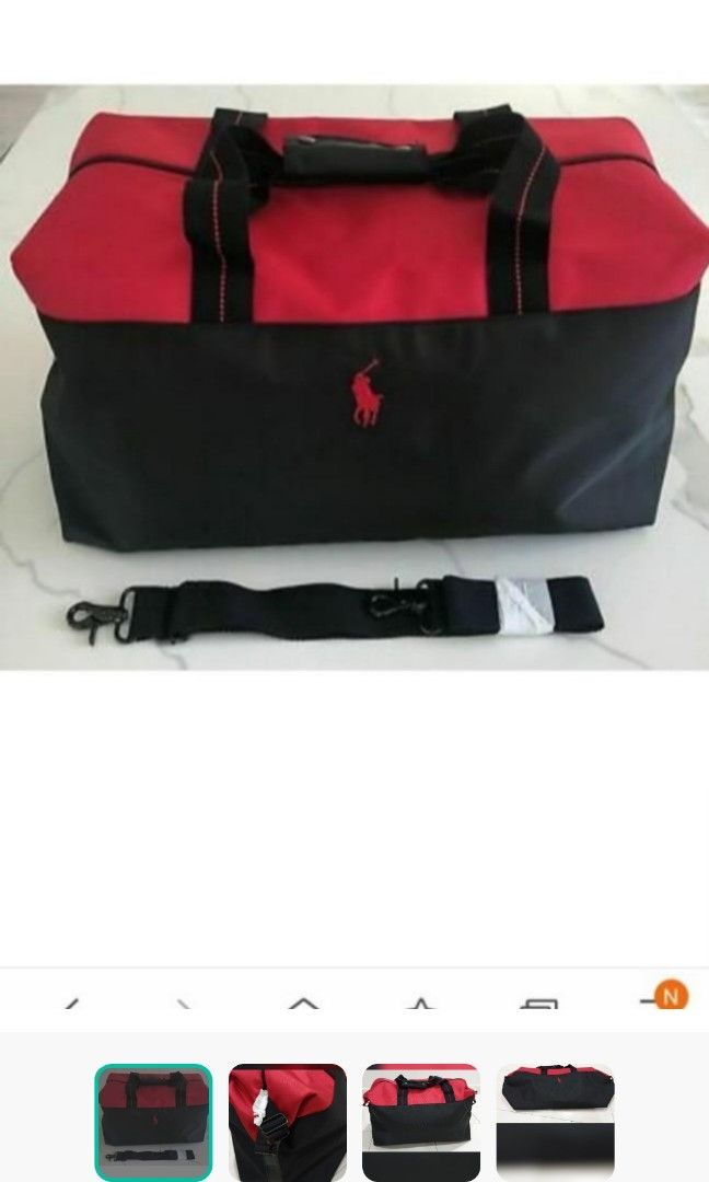 Polo Ralph Duffel bag Men s Fashion Bags Sling Bags on Carousell