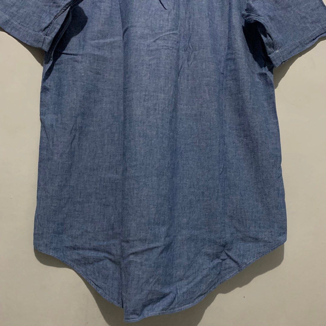 POLO RALPH LAUREN MENS BLUECORE FIT DENIM BUTTON DOWN SHIRT POLO, Men's ...