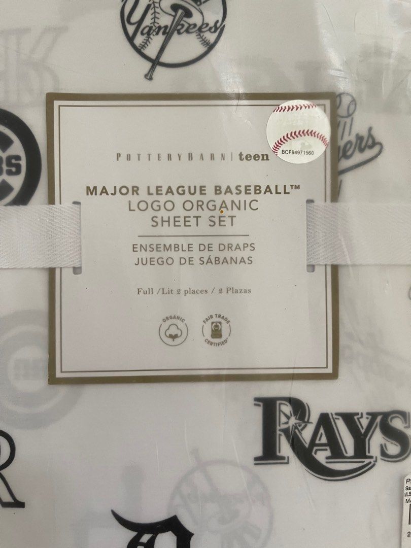 Pottery barn deals mlb sheets