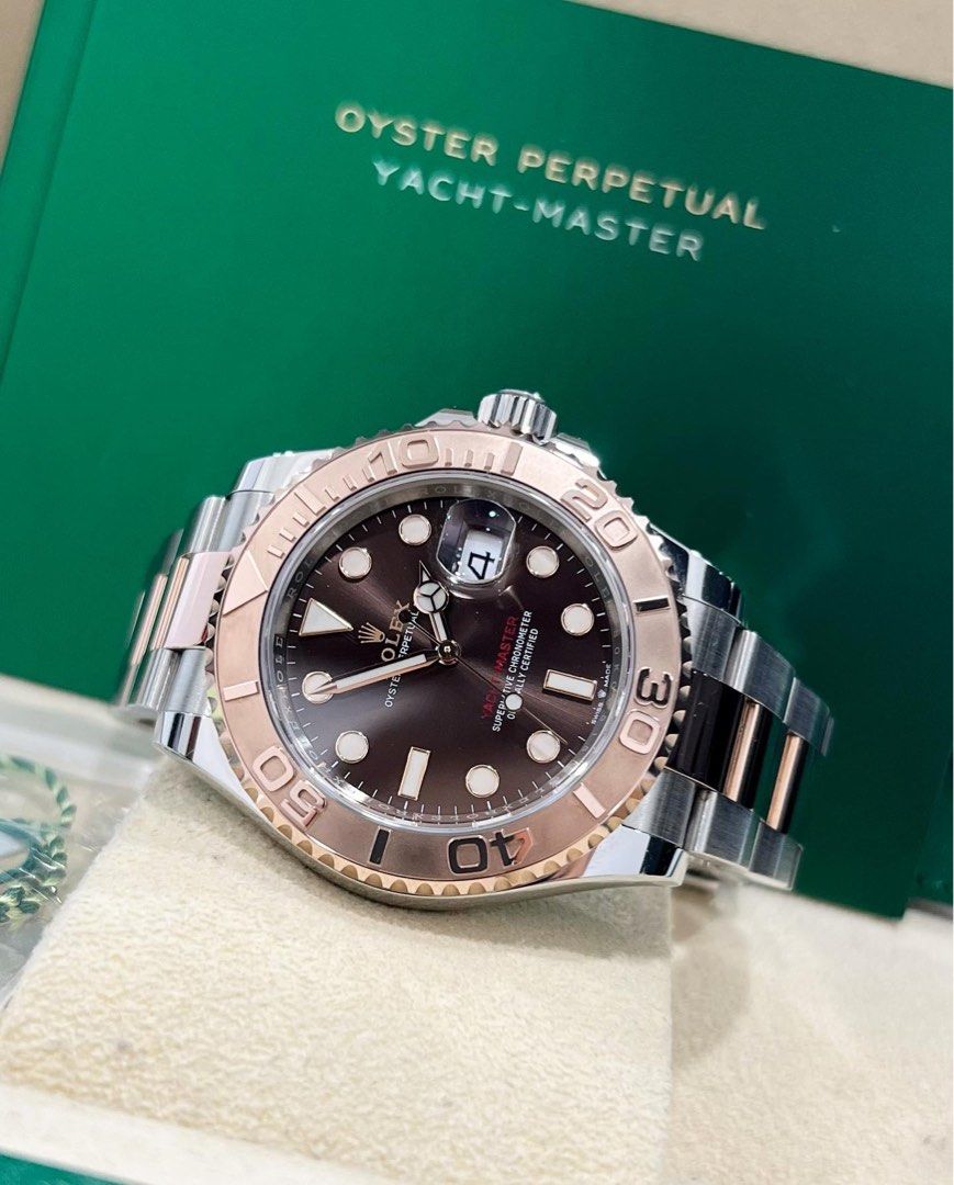 Yacht master sales everose chocolate