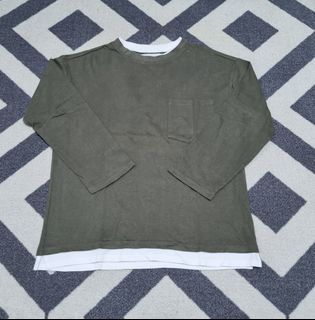 Preloved Kaospolos Anak Zara, Hijau
