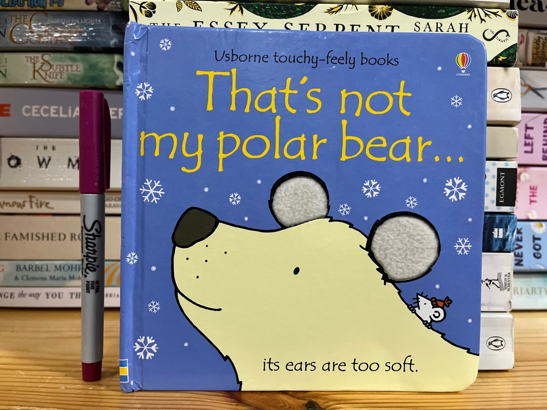 Preloved Usborne Touchy Feely That’s Not My Polar Bear Board Book ...