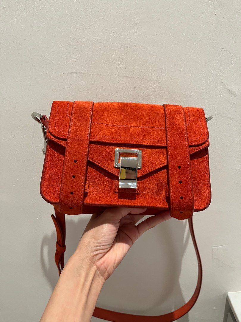 Proenza Schouler PS1 Mini Orange Luxury Bags Wallets on Carousell
