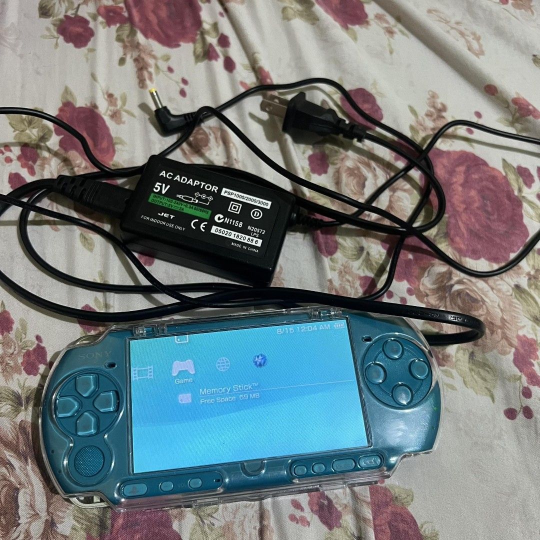 psp 3000 model. with 32gb of games, Video Gaming, Video Game Consoles ...