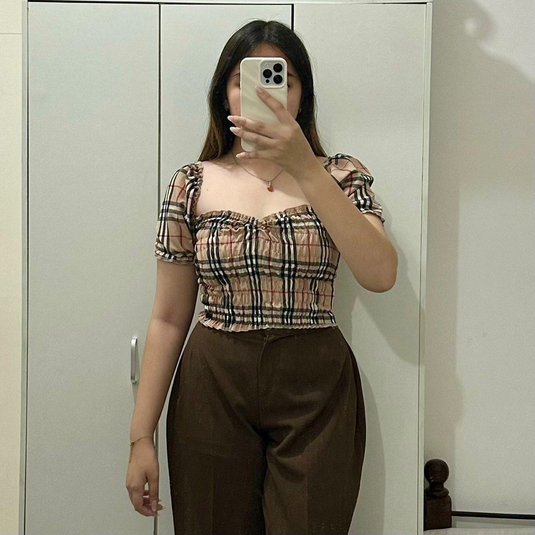 Burberry cheap inspired top