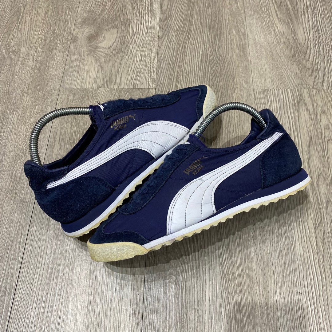 Puma roma navy blue store