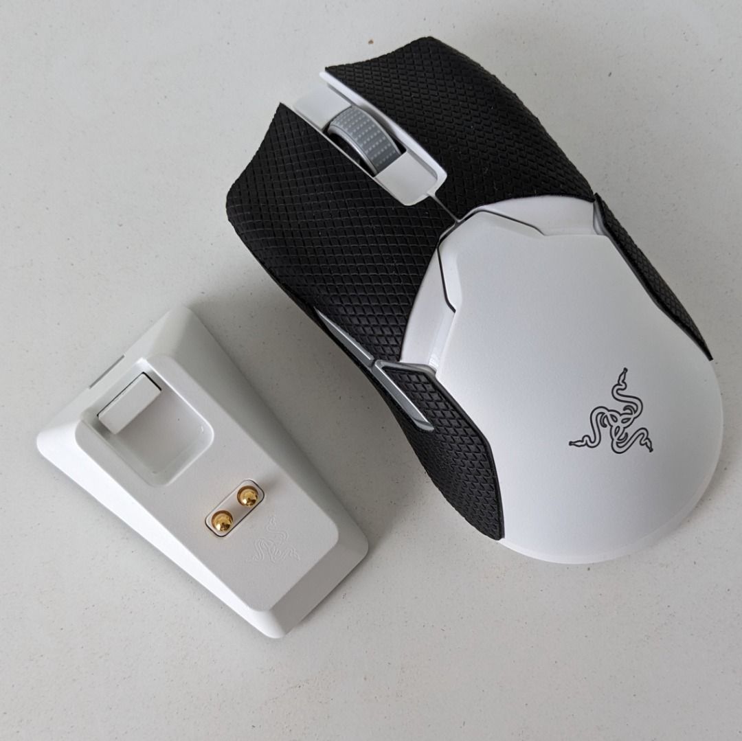 RAZER Viper Ultimate Mercury Edition Pro Wireless Gaming Mouse with ...