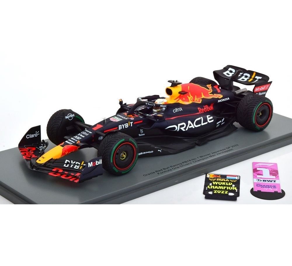 RB18 #1 Max Verstappen Winner Japan GP 2022 - Red Bull Racing F1