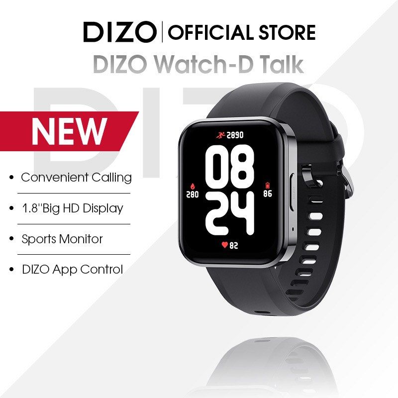 realme DIZO Watch D Talk HD Full Touch Screen 120 Sports Modes