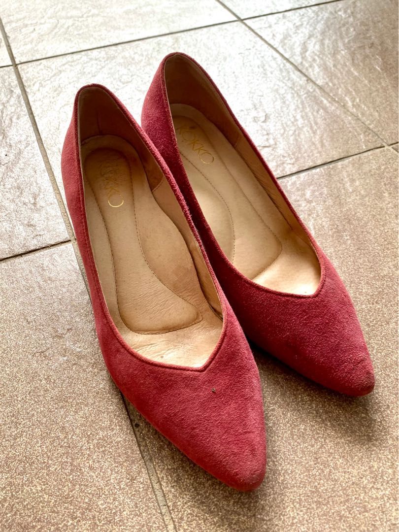 Red mini heels cheap