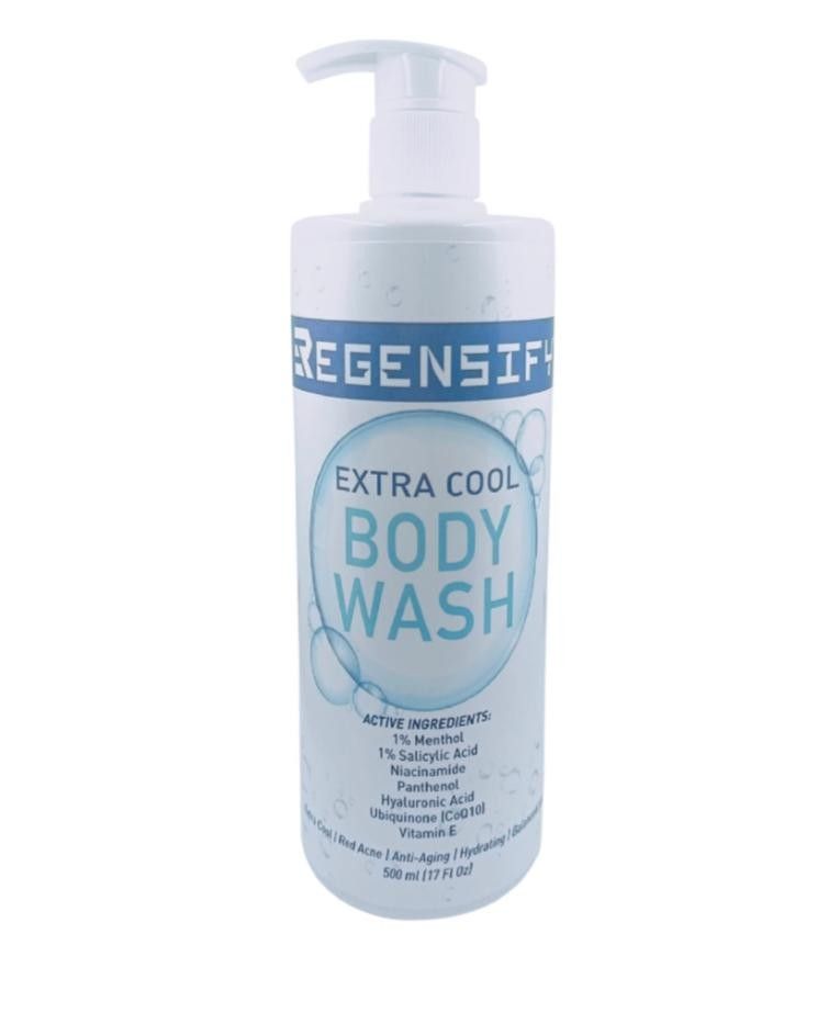 Lathering Effect Image Regensify Body Wash, Beauty & Personal Care, Bath & Body, Bath on Carousell