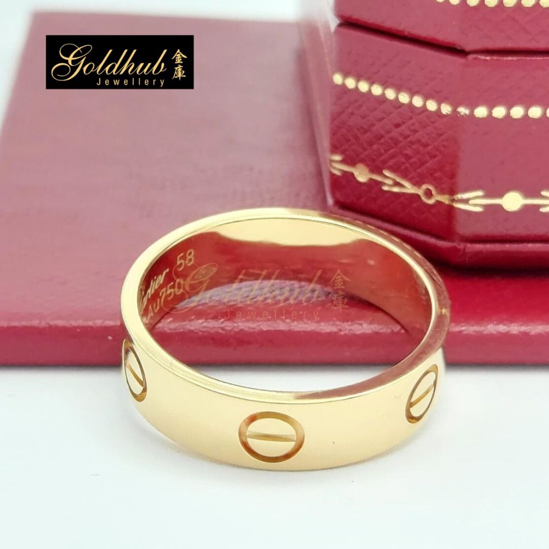 Cartier 750 58 ring hotsell