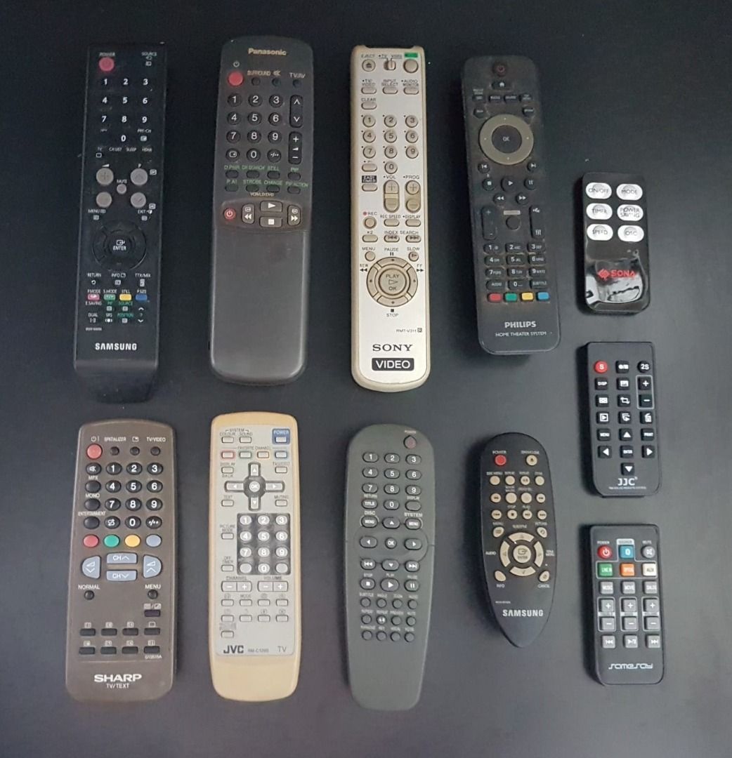 Remote Control 10 Each Controller for appliances SONY Panasonic Sharp Philips JVC Samsung SONA Home Theatre System TV Amplifier Soundbar