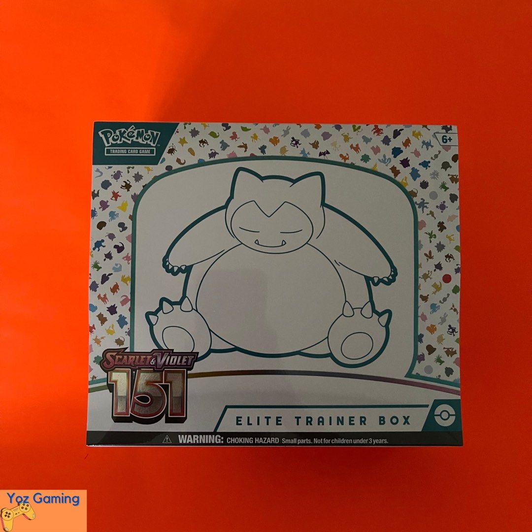 Pokemon TCG Scarlet & Violet 151 Elite Trainer Box (ETB), Hobbies & Toys,  Toys & Games on Carousell