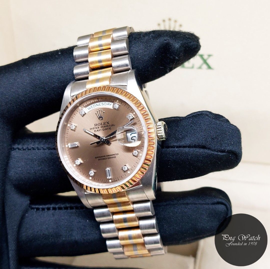 Gold rolex deals 36mm