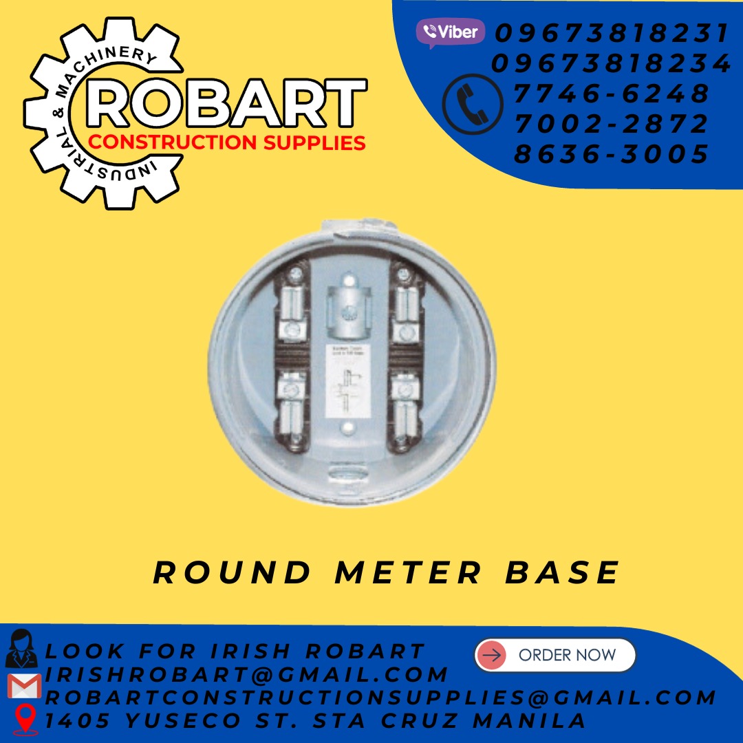 Round Meter Base, Commercial & Industrial, Construction Tools