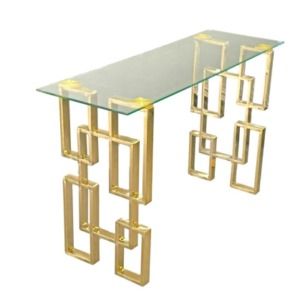 Royale Gold Console Table
