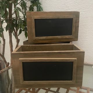 Rustic Wooden Storage Box