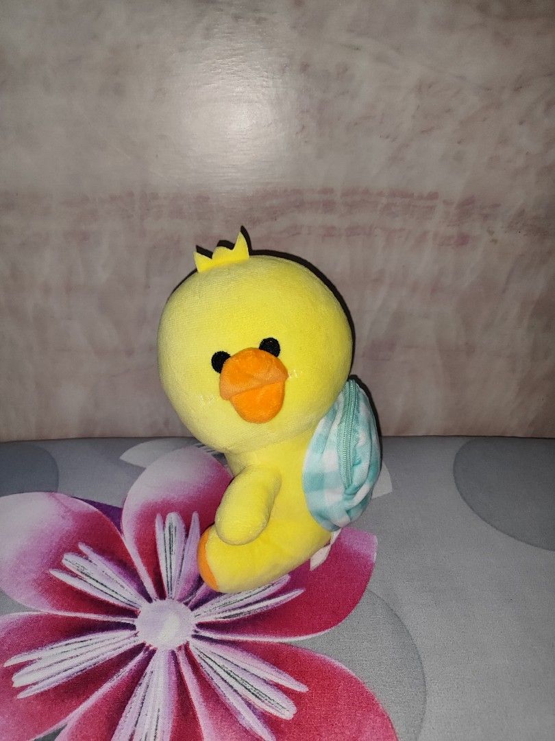Sally the Duck in Backpack Plush Toy (Category: Plushies & Soft Toys) located in Manila. Submitted by laministuffedtoys (Listing ID 1256146778, Image 1). Description: what you see is what you get.