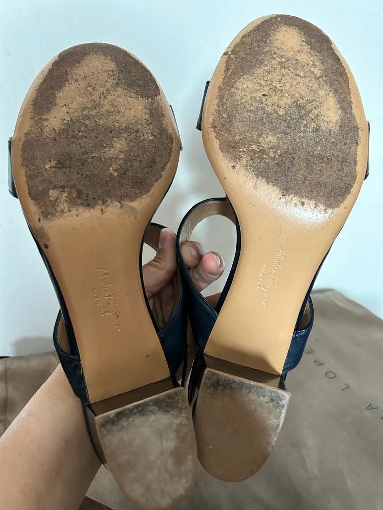 Womens navy sandals size 8 best sale