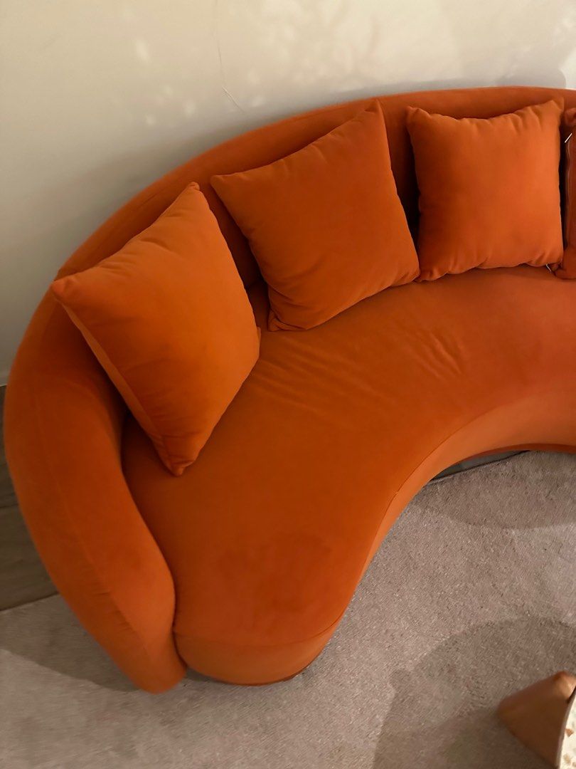 Sample piece curved sofa furniture home living furniture sofas on