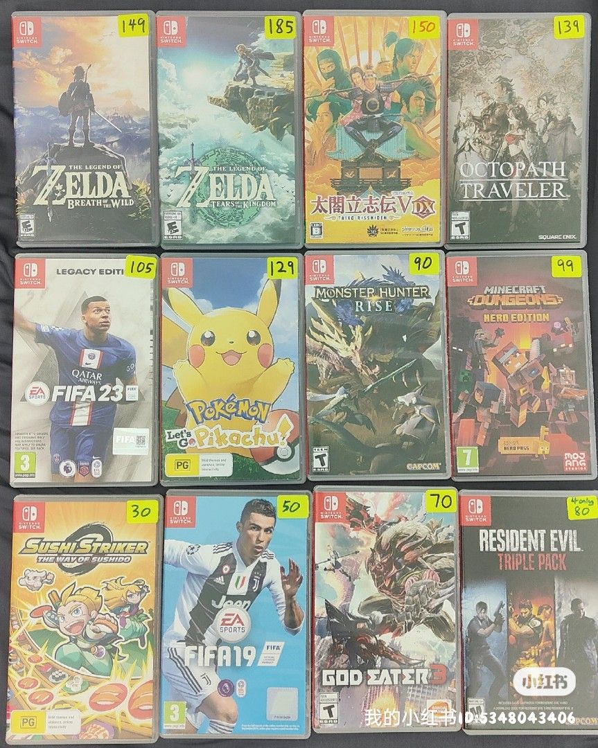 Can you buy second hand switch games sales