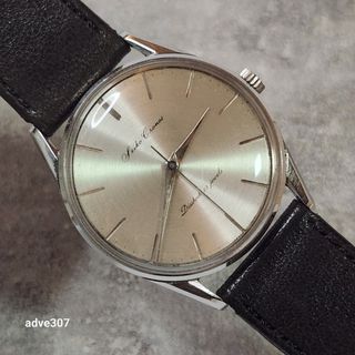 Seiko Cronos vintage mechanical watch 精工 薄型 手上鏈 機械錶 J14077 唱片面 懷舊 復古 文青 古董錶