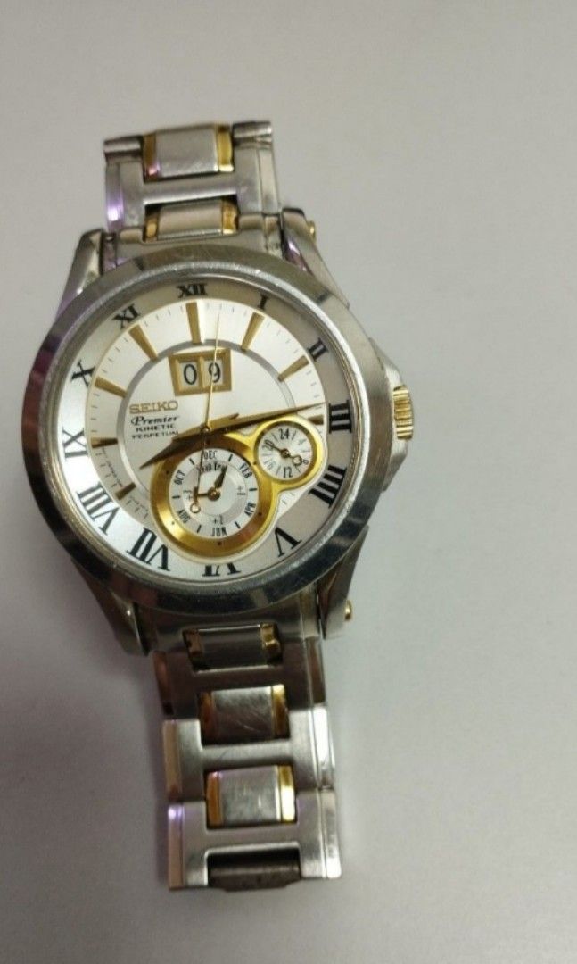 Seiko premier on sale kinetic perpetual price
