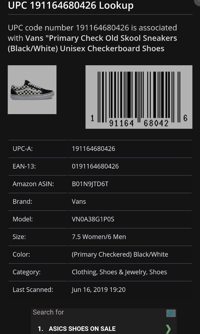 Sepatu Vans