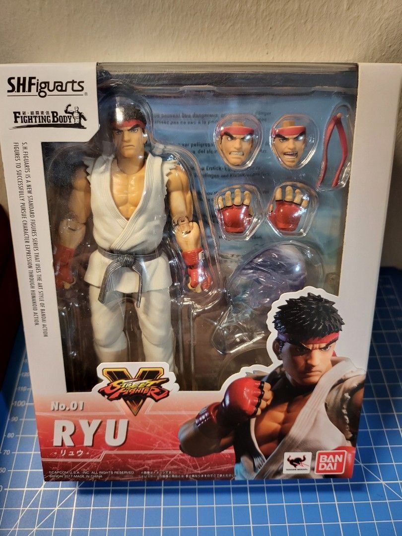 SHF figurarts Street Fighter Collection Ryu Ken Akuma Sakura, Hobbies ...