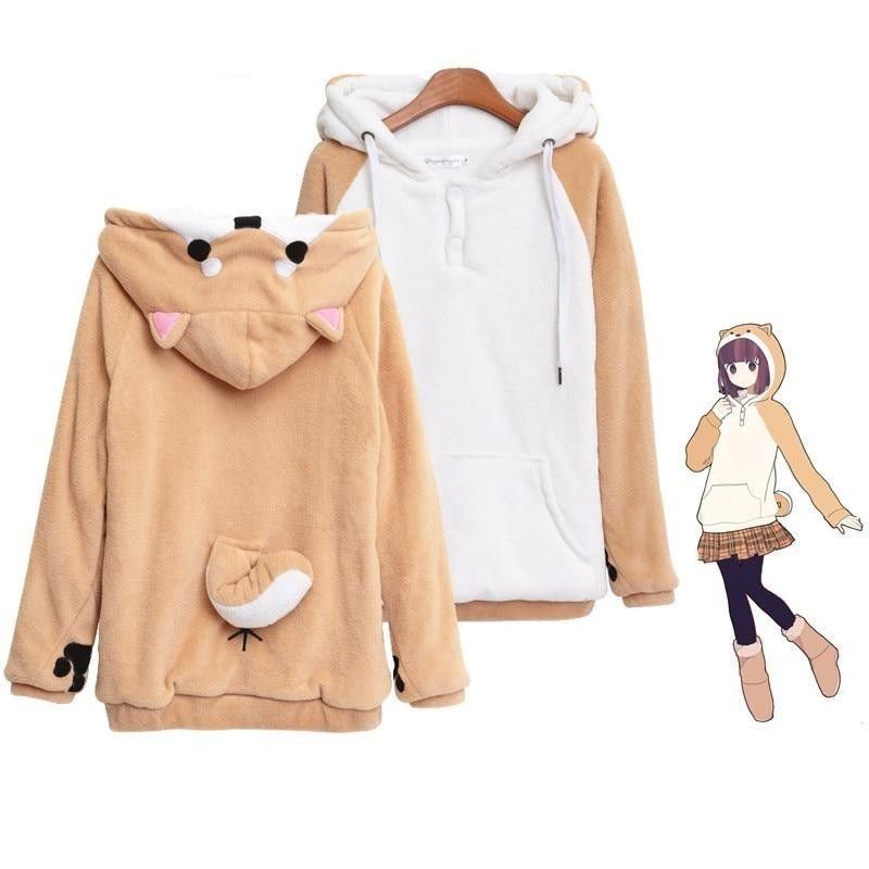 Hoodie hotsell shiba inu