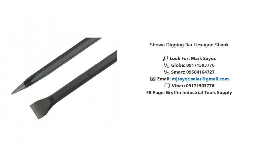 Showa Digging Bar Hexagon Shank, Commercial & Industrial, Industrial