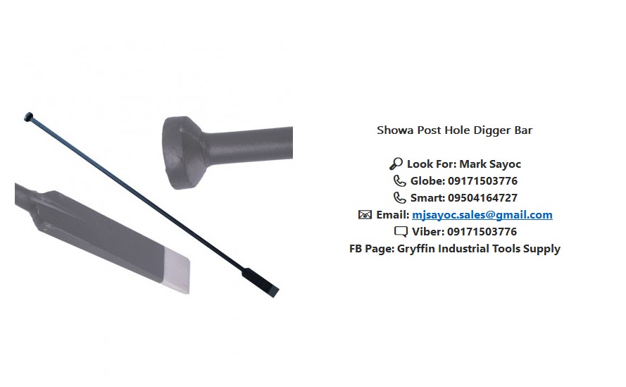 Showa Post Hole Digger Bar, Commercial & Industrial, Industrial