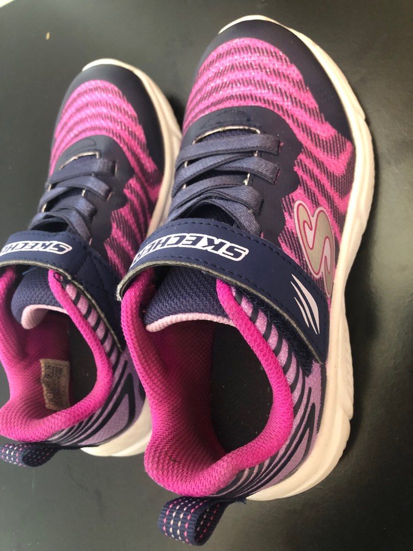 Girls sketchers hot sale size 12