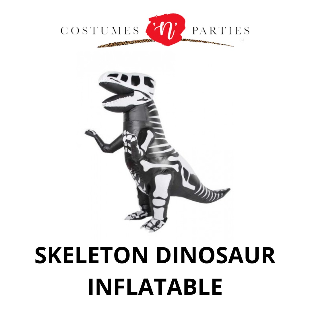 SKELETON DINOSAUR INFLATABLE, Hobbies & Toys, Stationery & Craft ...