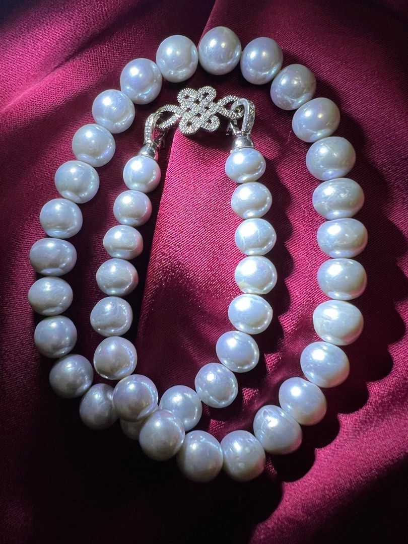 Cp 925 pearl necklace deals
